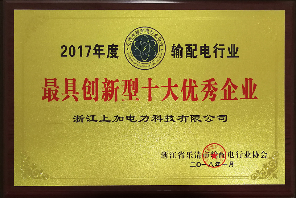最具创新型十大优秀企业